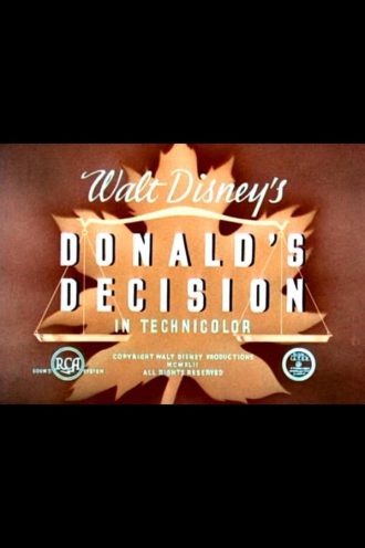 Donald’s Decision